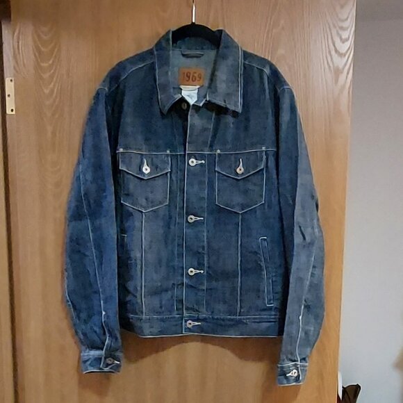 Gap Other - Gap 1969 Pleated Jean Jacket